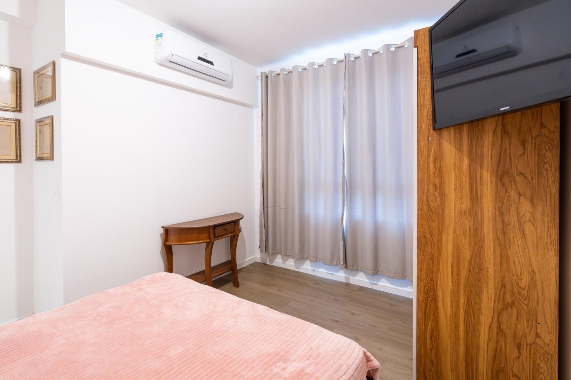 Apartamento 150M Da Praia Com Sacada, Wi-Fi Ar Condicionado, Piscina, Portaria 24H, Playground E Vaga De Garagem Apartment ปิซาร์รัส ห้อง รูปภาพ